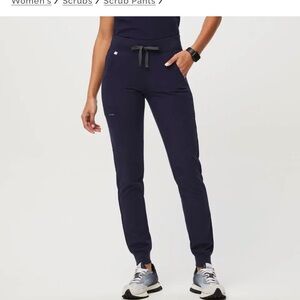 Figs Zamora Jogger Scrub Pants - Navy blue
